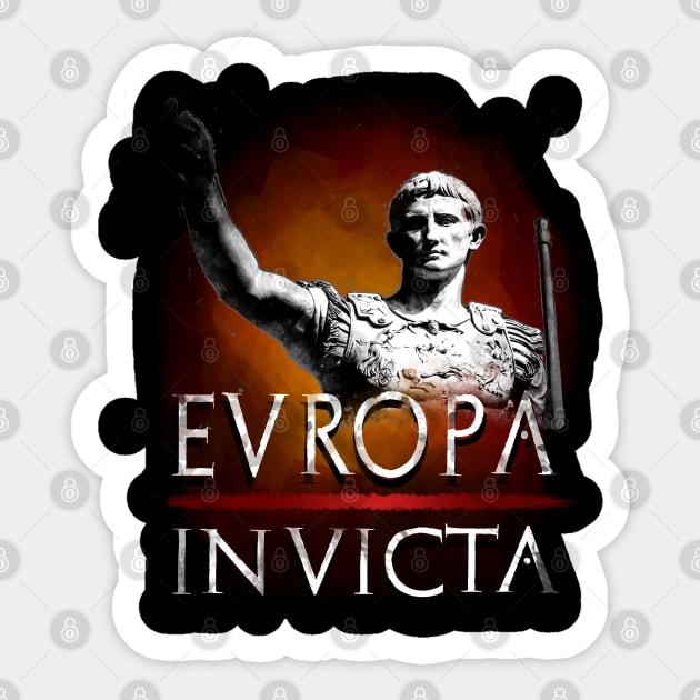 Europa Invicta Sticker by Styr Designs